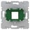 Dataudtag Euro indsats for 1x Systimax Modular jack (grøn) 454004 miniature