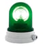 Roterende lampe 24V - Grøn, 200R, 24