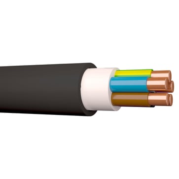 Inst.kabel XPUJ-HF Dca 500V sort 5G2,5 R100 20232897