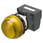 Plastic semi-spherical Yellow Yellow 24V push-in terminalm22N-BG-TYA-YC-P 672621 miniature