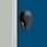 Blika doorhandle for padlock. Left 118T0001 miniature