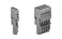 X-Com 1-cond, Fem,plug1 pole grey 769-101 miniature
