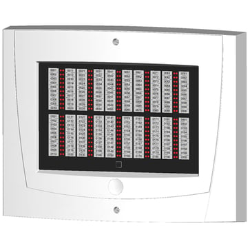 ZLPX Sense gruppe LED-panel bruges til brandvæsen som en informationskilde om gruppenummeret i bygningen. FFS00703849