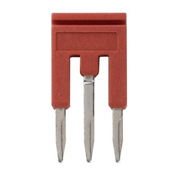 Cross bar for terminal blocks 1mm² push-in plusmodels 3 poles red color XW5S-P1.5-3RD 669966