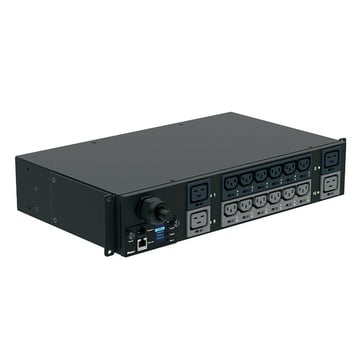 Horizontal Intelligent PDU moni-switch 32A 1-phase P16E26M