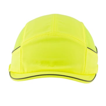 Bump Cap Air+ yellow hiviz short visor AIRC05V03