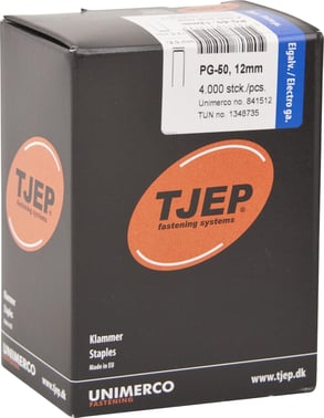 TJEP PG-50 12 MM Klammer Elgalv Box 4000 841512