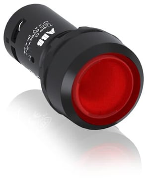 Kompakt lavt lampe kiptryk rød 1 bryde CP2-12R-01 1SFA619101R1241
