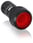 Kompakt lavt lampetryk rød 220vac/dc 1 slutte CP1-13R-10 1SFA619100R1311 miniature