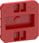 LK FUGA låg for Air indmurings- og indstøbnings- og SLIM forfradåser 1 modul, rød 504D8701 miniature