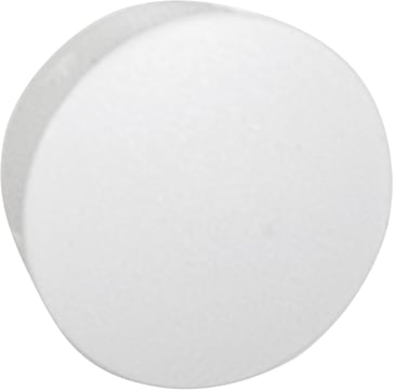 FUGA panelunderlag Softline afdækningsprop for skrue, hvid 530D6530