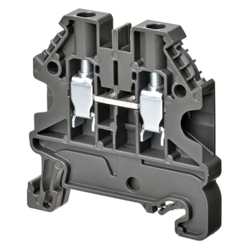 Feed-through DIN rail terminal block with screw connection formounting on TS 35; nominal cross section 4mm² XW5T-S4.0-1.1-1 669265
