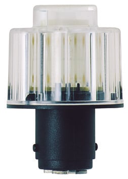 LED lyskilde Grøn 24VAC/DC Ba15d 1SFA616924R1022