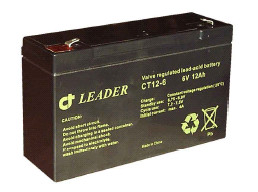Blybatteri 6V-12AH 151X 50X94 F2 460-6036