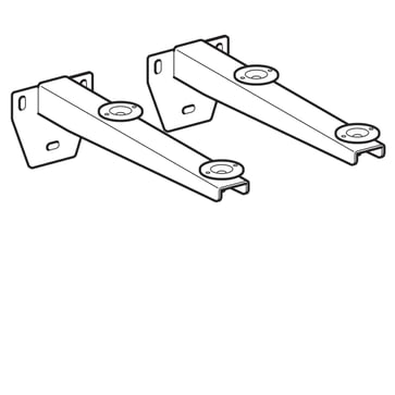Geberit set of mounting brackets (2 pc) 500260000