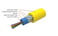 Fiberkabel Uni loose tube 24XOS2 TeraSPEED® inden-/udendørs Dca gul Afmål 2-1716001-4 miniature