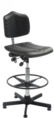 Premium høj stol med fodring og glidesko 5413101