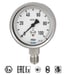 Capsule pressure gauge in stainless steel ex
