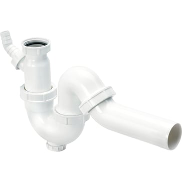 Viega pipe odour trap 1½" x 50 mm white, 107253 107253