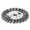 Knot wheel brushes RPM 12500 Ø150x14mm 26 Z STH 0,50mm bore 22,2 mm 474211 miniature