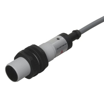 Fotoaftaster M18 diffus IR 100mm(fast) relæ NC IP67 20-250VAC Polyester, PA18CLD01TC PA18CLD01TC