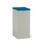 Blika waste bin AB-93 with flat lid RAL 7035/5017 132A0001 miniature