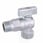 MINI 040K Angle valve with check nipple/nipple brass 3/4"X1/2" 744403233 miniature