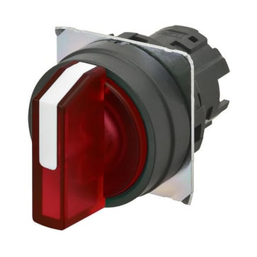 3 position Lighted bezel plastic auto reset on left color red A22NZ-3BL-TRA 665691