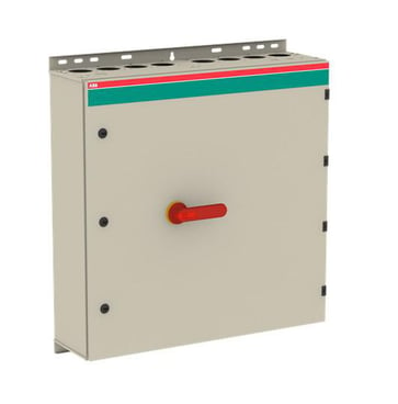 Safety switch, 6-p. 400V AC23 315A, 160kW. Steel sheet enclosure. IP65, 1SCA022512R9350 1SCA022512R9350