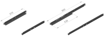 SS 80L-S Support bar 57142