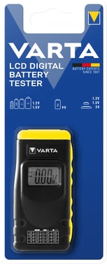 Varta battery tester LCD digital 891101401