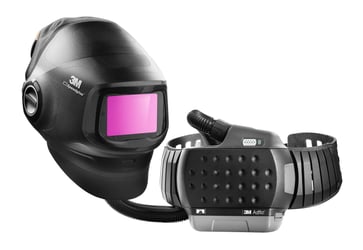 3M Speedglas G5-01 Heavy-Duty Welding Helmet Bundle with Filter G5-01VC Variable Colour & High-Altitude Respirator Battery & Bag 617830 7100257943
