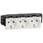 Mosaic outlet Schuko 3x2pol with earth 16A 6M white 278603L miniature