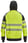 Snickers HiViz hættetrøje lang lynlås klasse 2 str XL gul/sort 28396604007 miniature