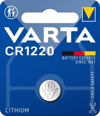 Varta battery CR 1220 1-PCS 6220101401
