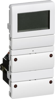 KNX Rumtermostat LK FUGA Multitryk med display, rumføler og varmestyring, HV 507D6042