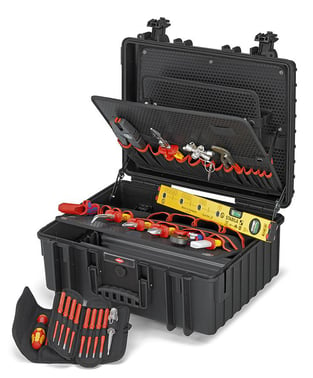 Knipex tool case "robust34" electric 26parts 00 21 36
