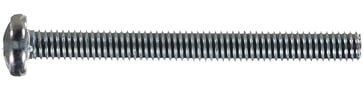 Machine screw panhead zinc plated M4 X 40 61069638