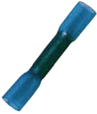 Insulated butt connector heat shrinkable 1,5-2,5mm² blue ICIQ2WSV