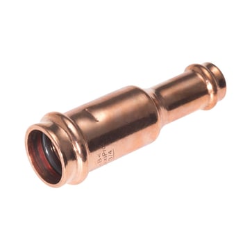 Conex Bänninger >B< MaxiPro Long Reduced Coupler ⅝" x ⅜" copper MPA5240L0050301