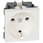 Mosaic outlet Schuko 2pol with earth 16A 2M white 278213L miniature