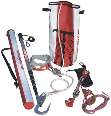 Rollgliss R250 rescue kit with 20m rope AG62501020