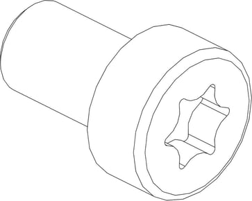 Cylinderskrue torx 3101-0640 3101-0640