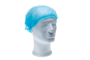 Mob Caps blue 52 cm, latexfreewith covered single elastic 04020-B-M