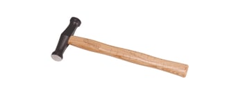 Peddinghaus polerhammer 500 gram flad/let hvælvet med asketræskaft 0060020500