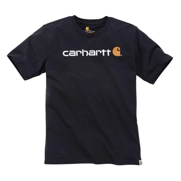Carhartt t-shirt Emea logo 103361 sort S 103361001-S