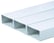Flat duct (75x150 mm) 1,0 m long, white UNITE-KP75-10 miniature