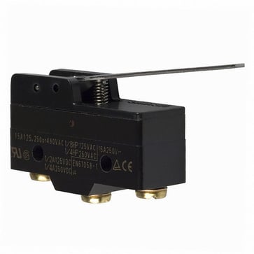 hinge lever (low OF) SPDT 15 A screw terminals  Z-15GW-B7-K OMI 377802