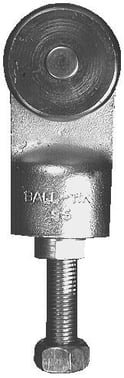 Door roller single ball-tik BT-1 cast-iron, dracomet 431007