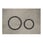 Geberit Sigma21 betjeningsplade, sort krom/beton 115.651.JV.1 miniature